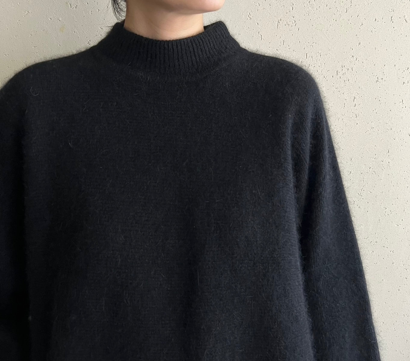 90s Angora Dolman  Sleeve Knit