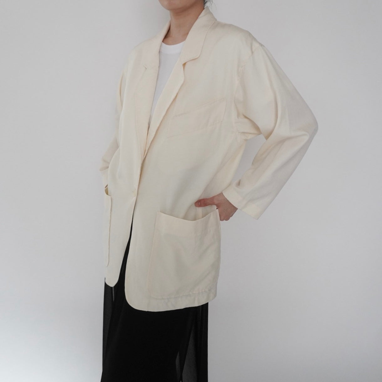 90s Silk Light Jacket