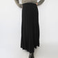 90s Maxi Pleats Skirt Made in USA