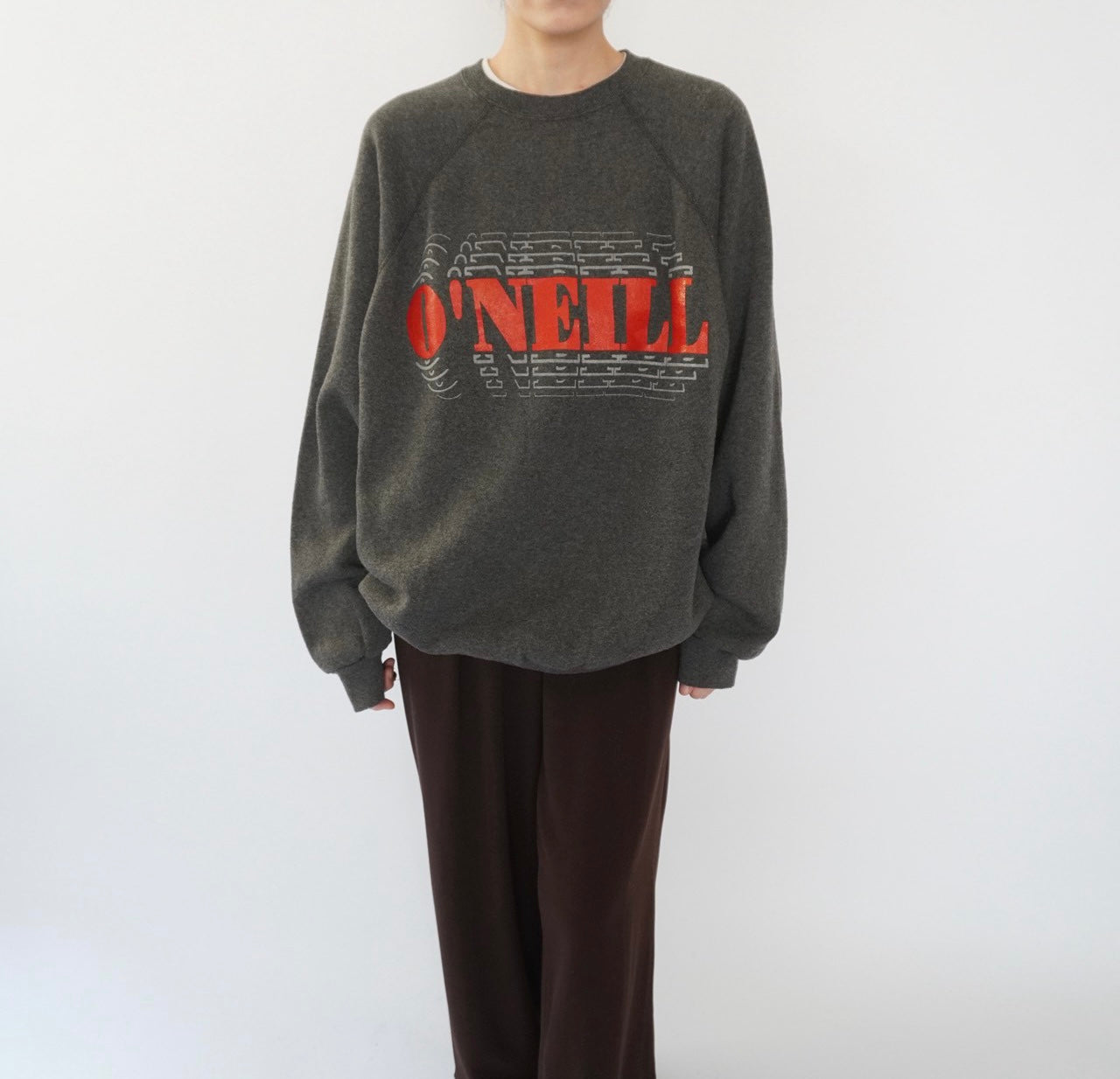 80s Printed Sweater Made in USA