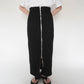 90s ZIP Design Skirt Made in USA