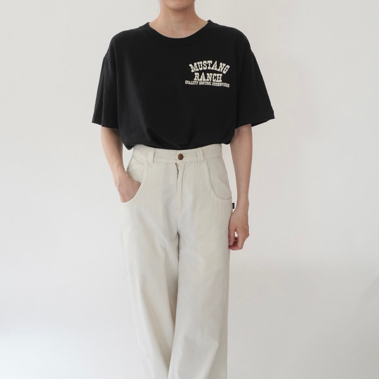 90s Printed T-shirt Made in USA