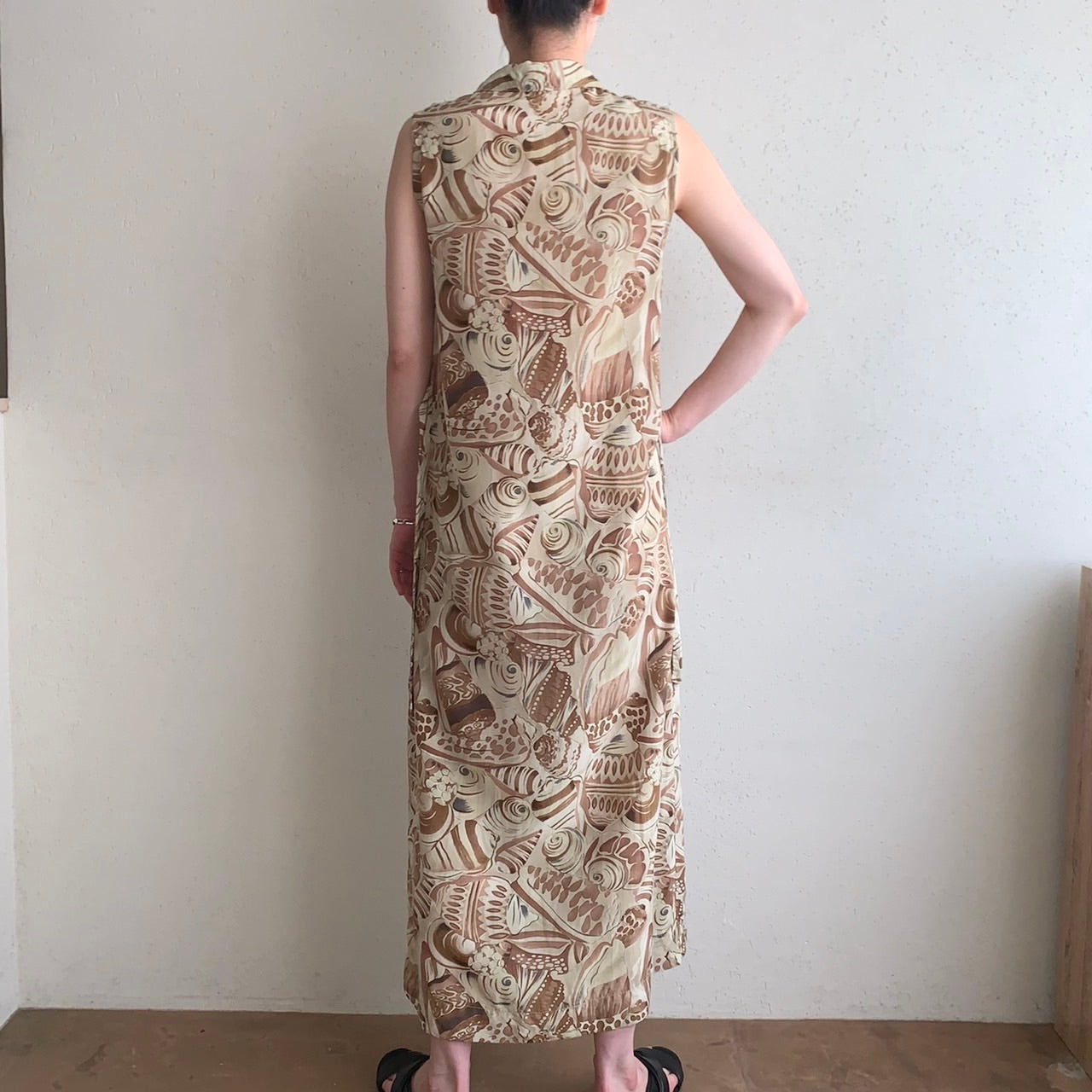 90s Printed Dress