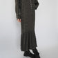 80s Design Rayon Pattern Dress Made in USA