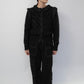 80s Flower Design Knit Made in Italy