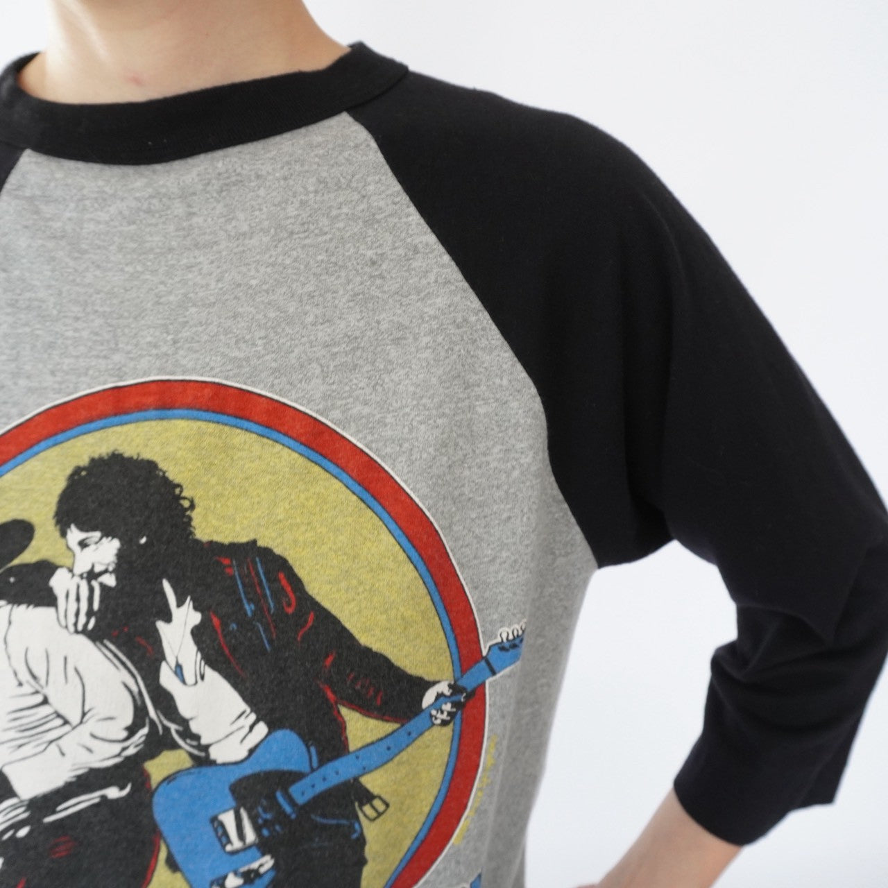 80s "BRUCE SPRINGSTEEN" Raglan T-shirt　