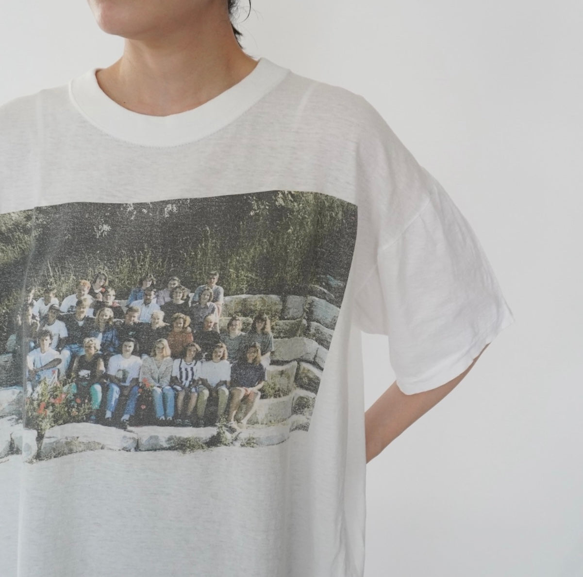 90s EURO Photo Printed T-shirt