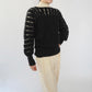80s Design Knit Top