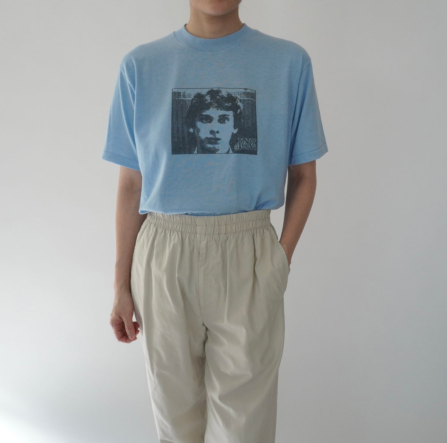 80s Printed T-shirt Made in USA