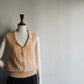 90s Sleeveless Ribbed Top Made in Italy