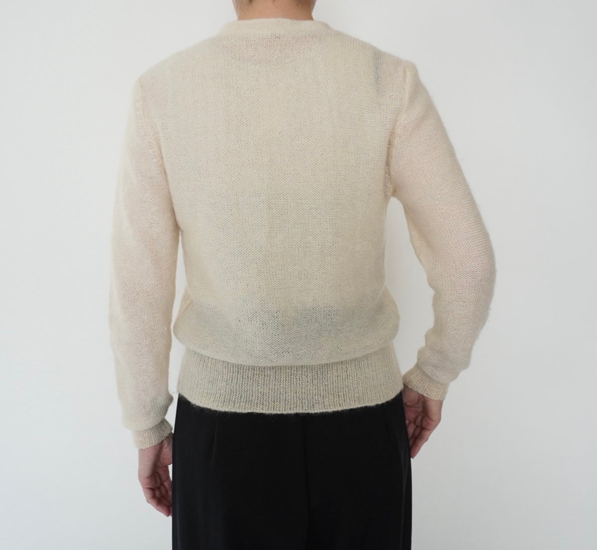 90s Ivory Knit Cardigan