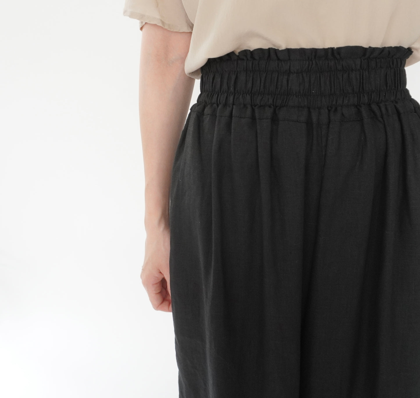 Cropped Wide Pants