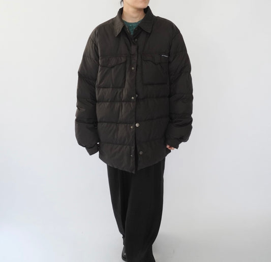 90s Black Down Jacket