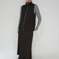 90s EURO Zipped Top、Vest Handloomed in California