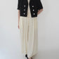 80s Rayon Wide Pants