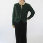 60s Green Mohair Cardigan