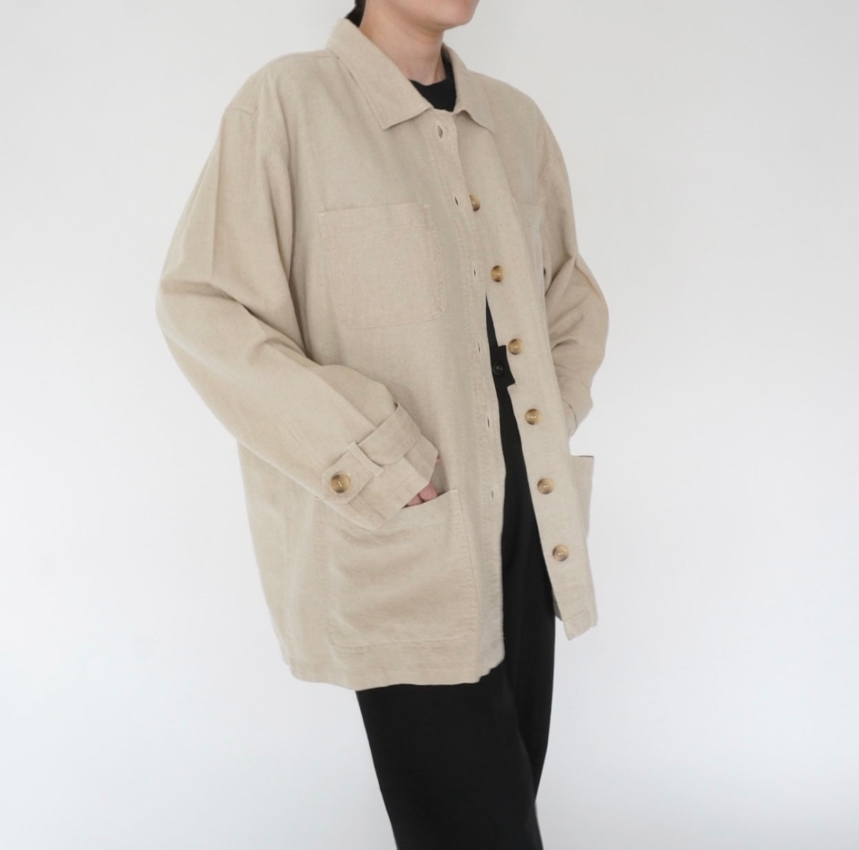 90s Linen Light Jacket