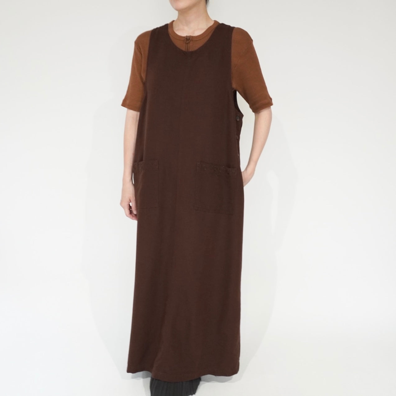 90s Sleeveless Maxi Dress