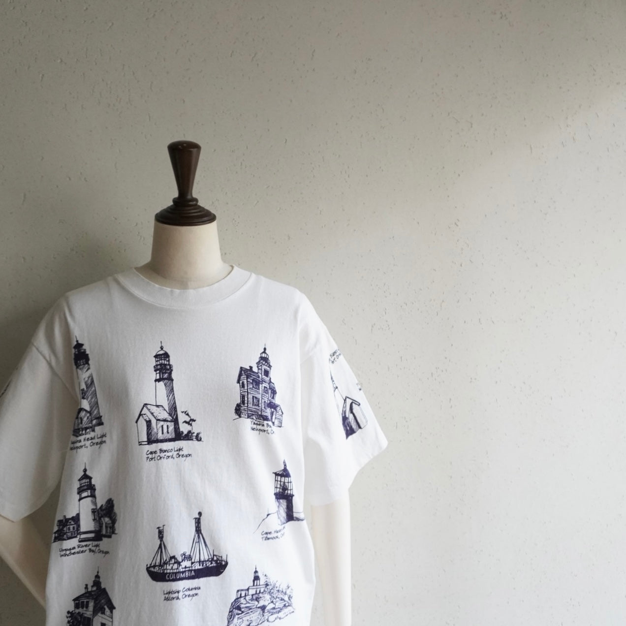 90s Printed T-shirt Made in USA