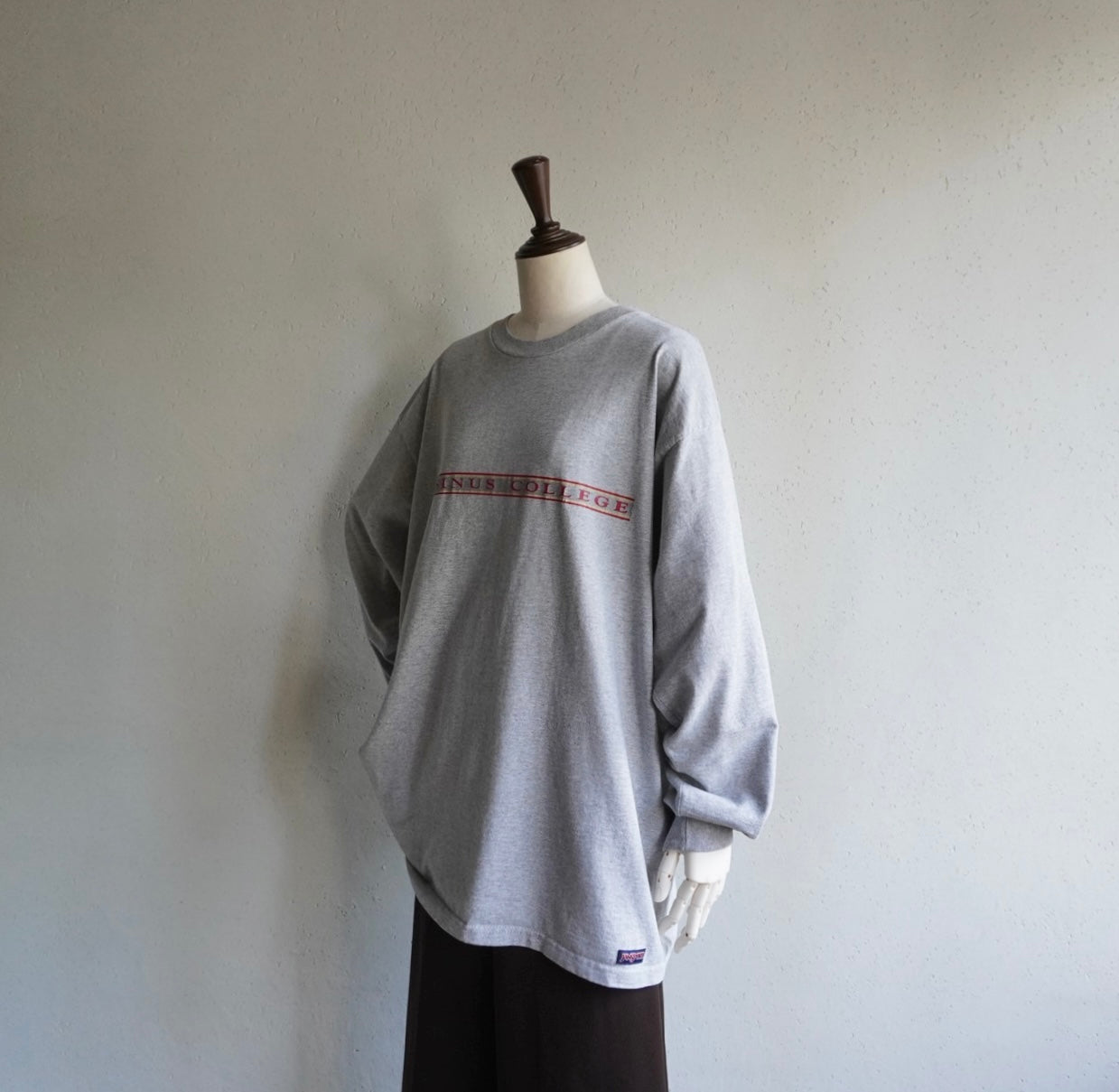 90s Printed Long T-shirt Made in USA