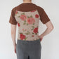 90s Floral Print Camisole Top