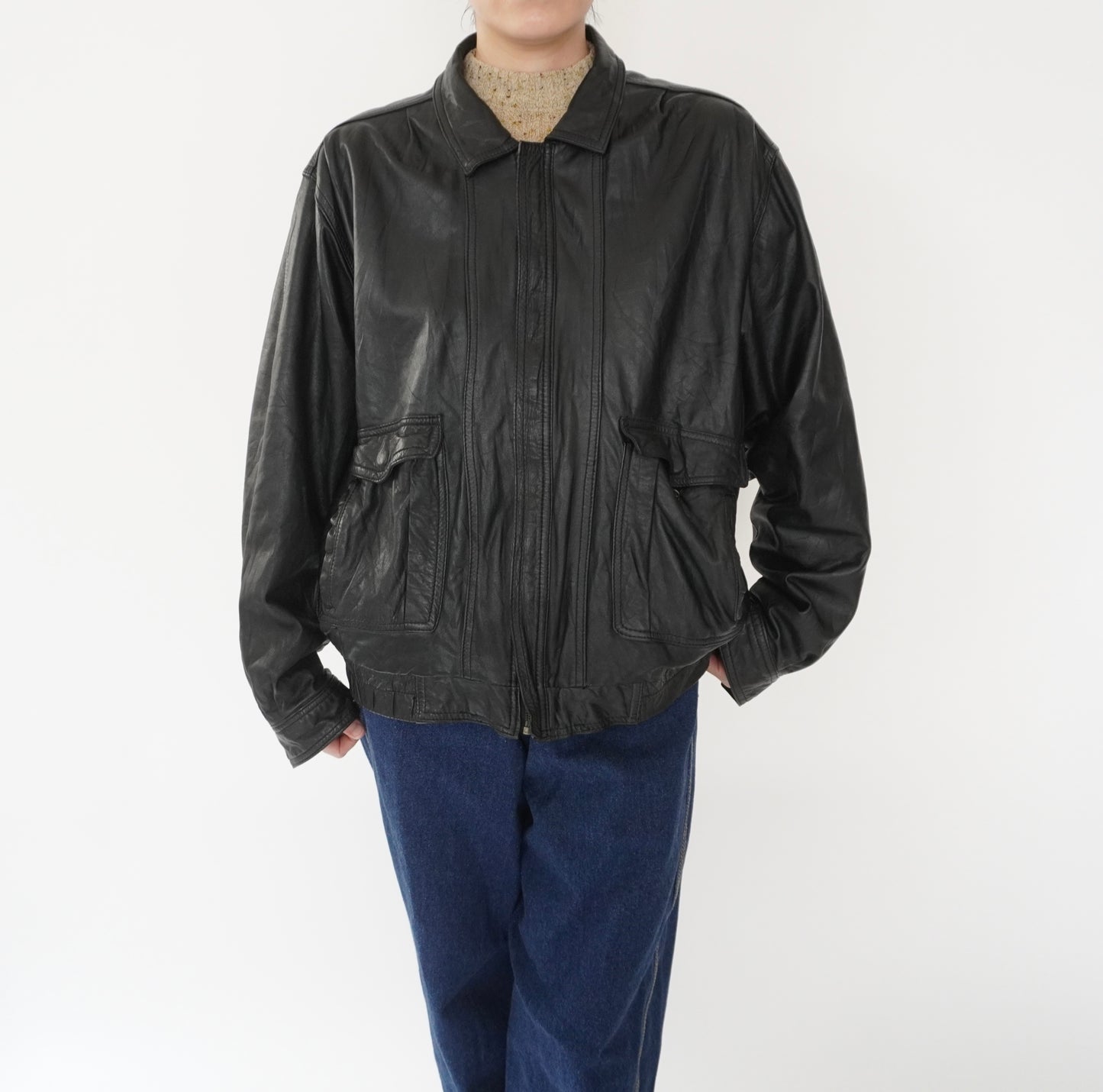 90s Leather Jacket