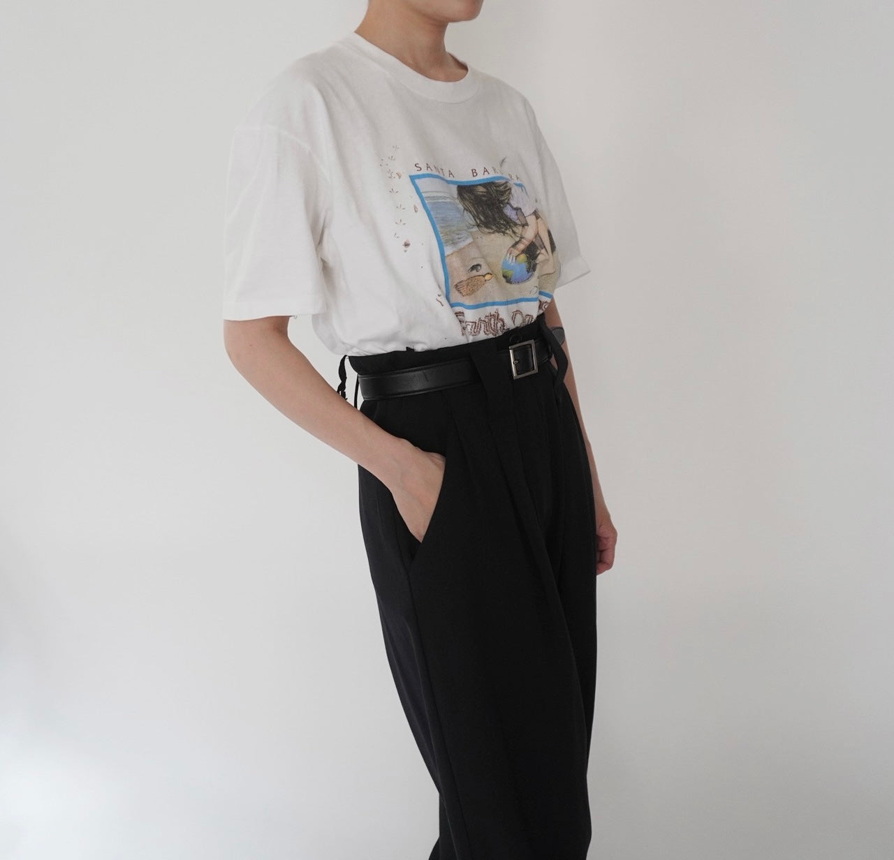 90s Printed T-shirt Made in USA