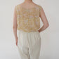 90s Floral Print Silk Top