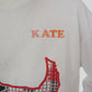 90s Printed Long T-shirt Made in USA