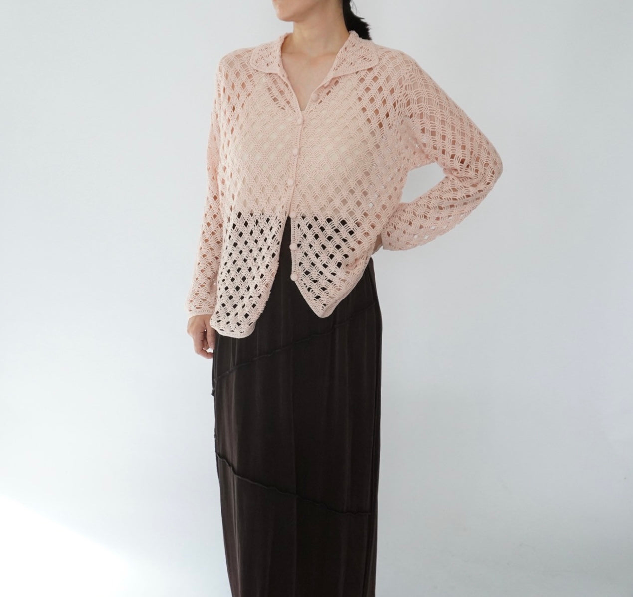 90s Crochet Shirt