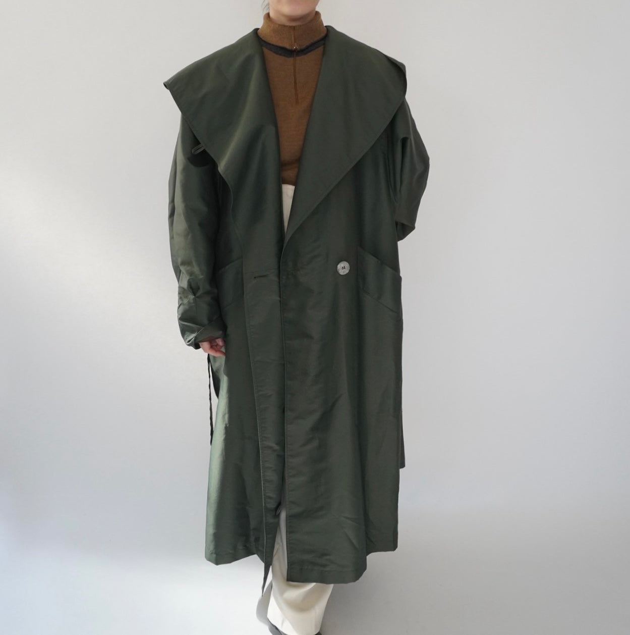 90s Design Light Coat Made in Poland