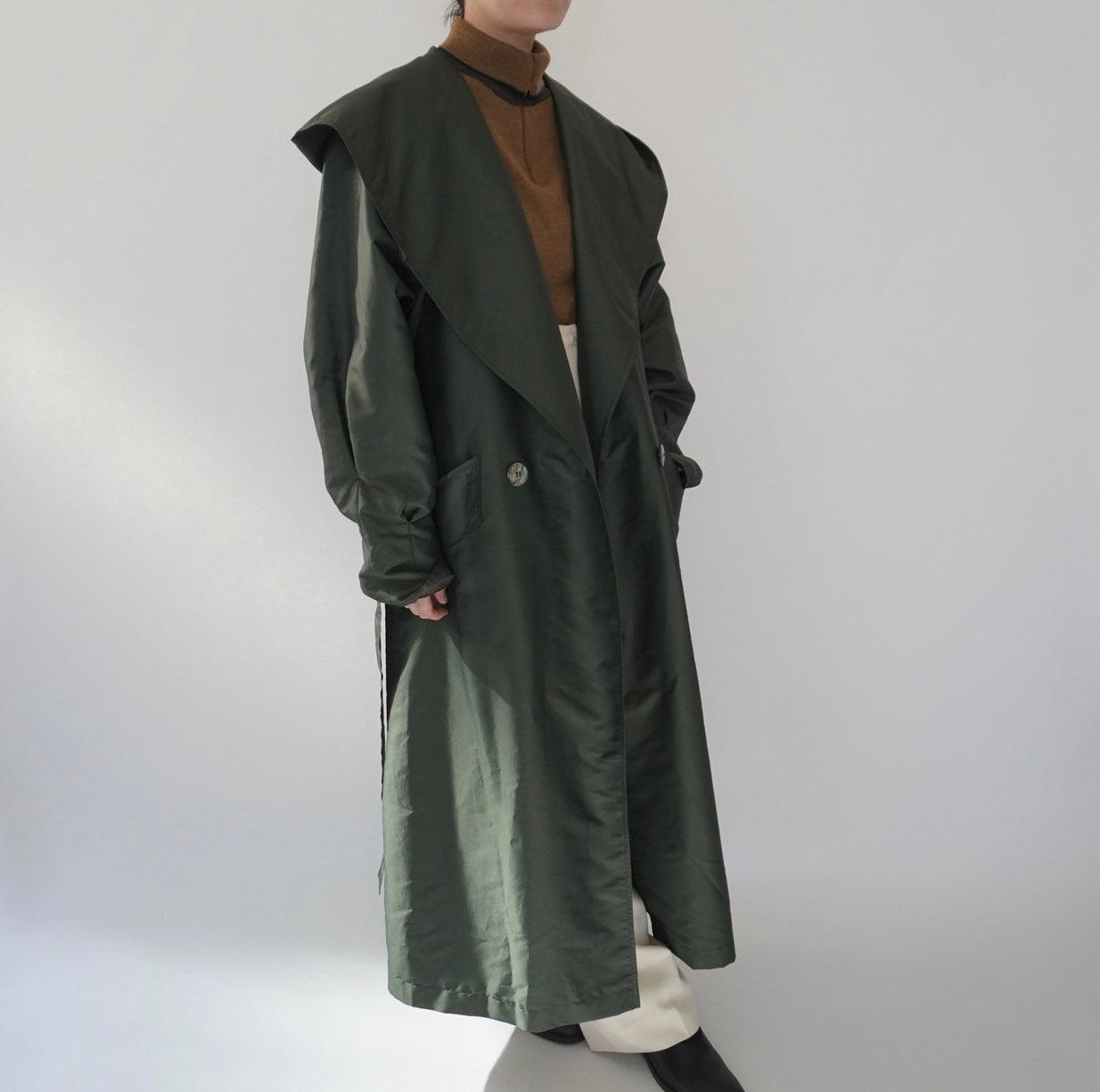 90s Design Light Coat Made in Poland