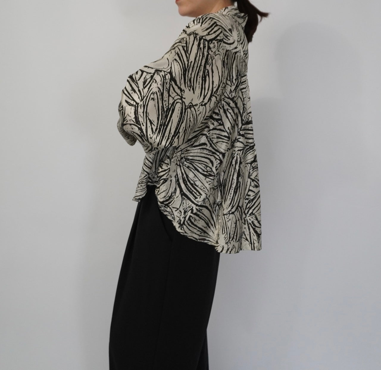 80s Pattern Shirt Made in USA