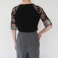 90s Lace Design Top