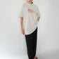 90s Embroidery High Neck T-shirt
