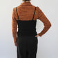 90s Lace Design Mohair Camisole Top
