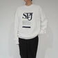 80s Printed Sweater Made in USA
