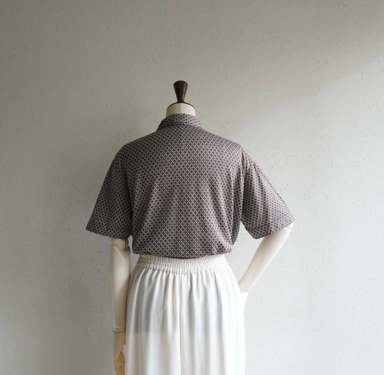 90s Pattern Top Made in Italy