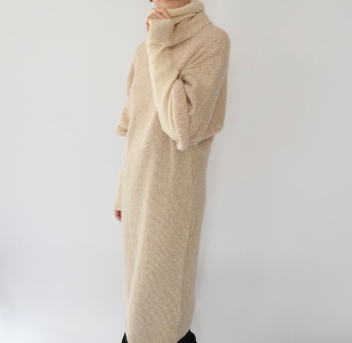 80s Angora Knit Dress