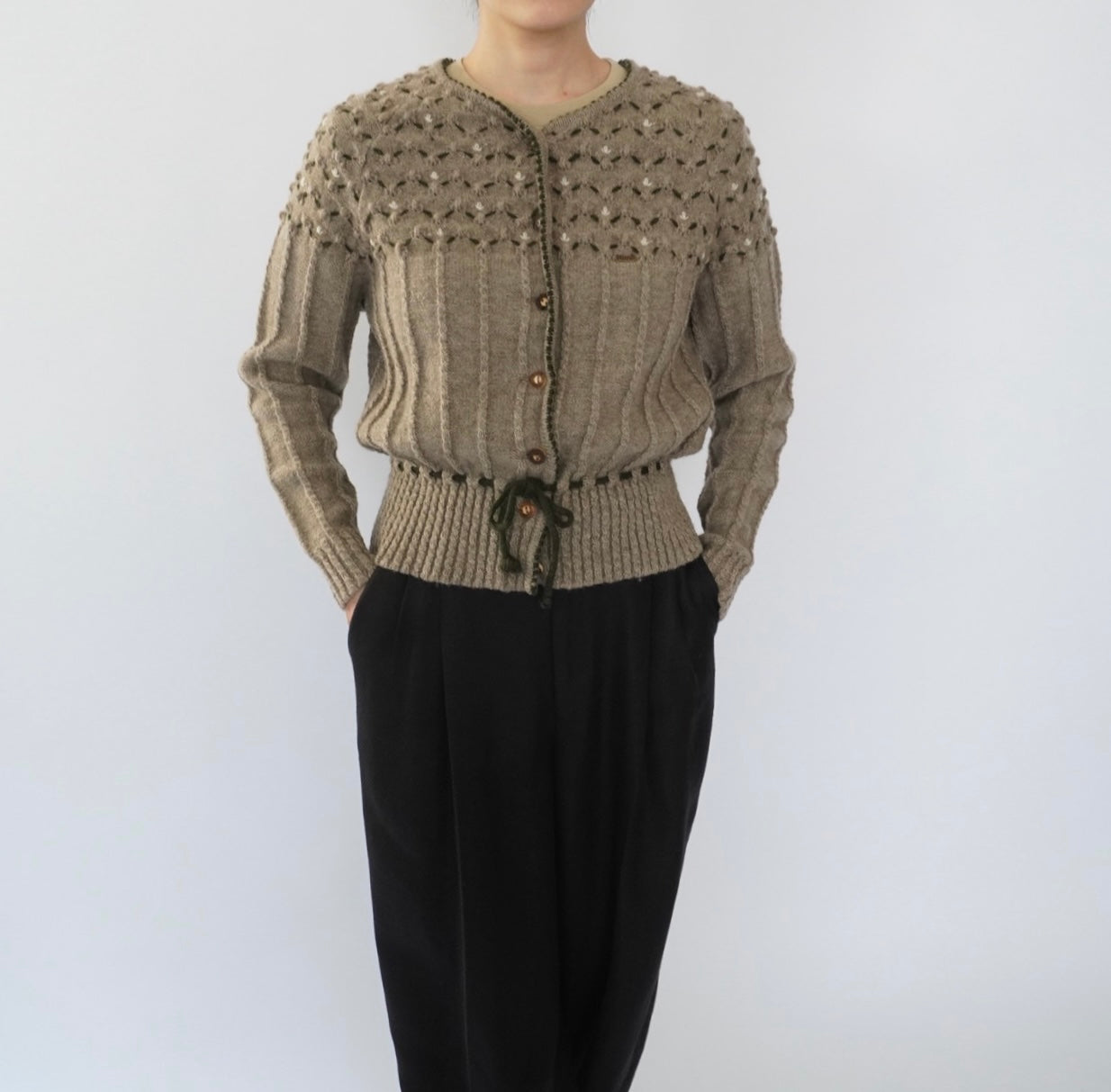 90s Design Cardigan Made in Austria