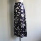 90s Floral Print Skirt