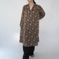80s Printed Dress Made in Sweden