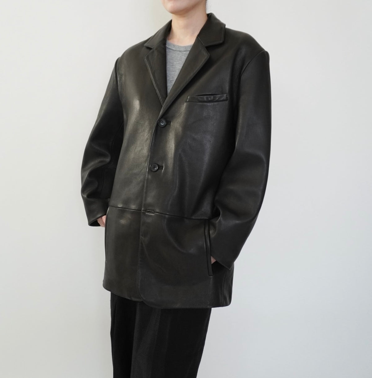90s Leather Jacket