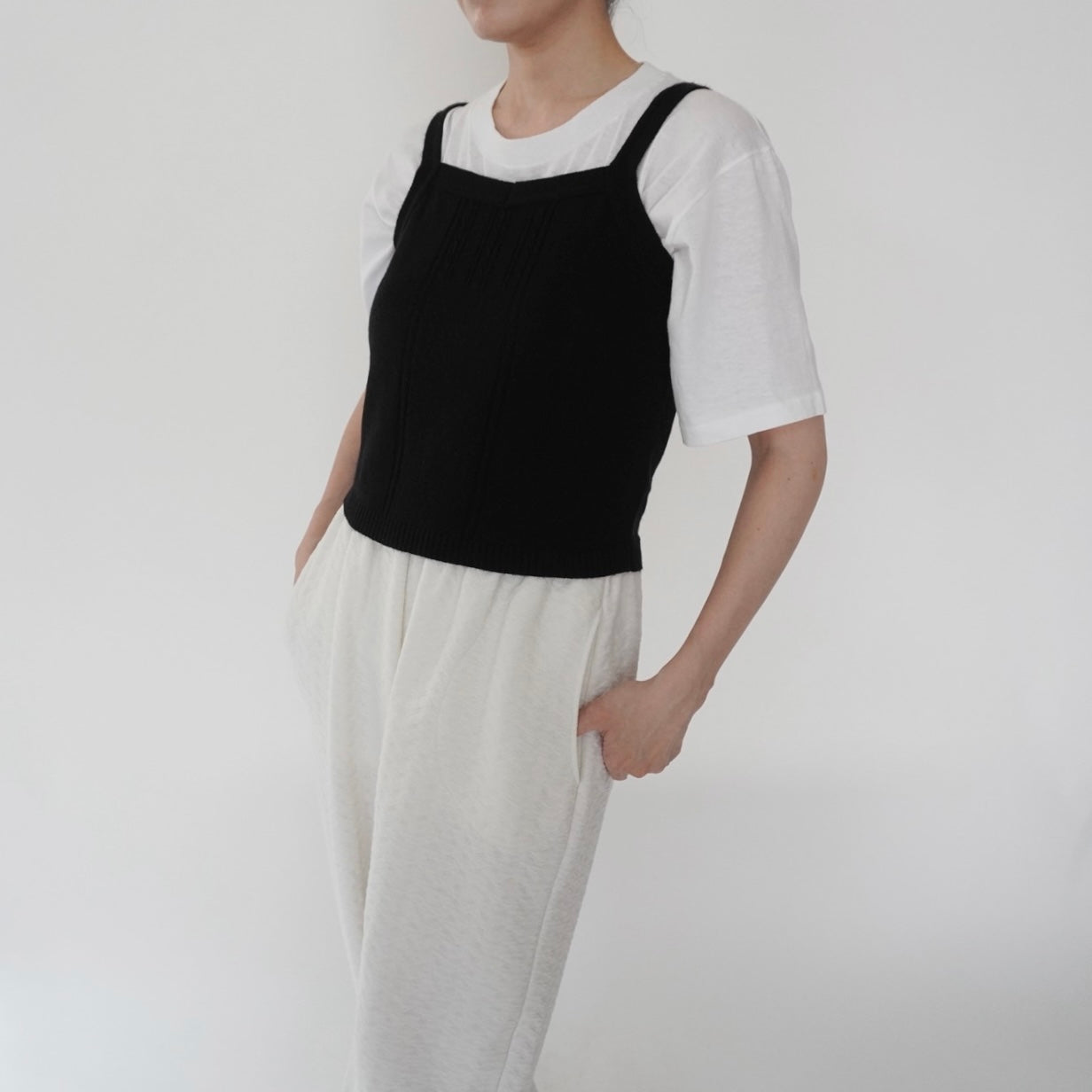 90s Cotton Design Camisole Top Made in USA