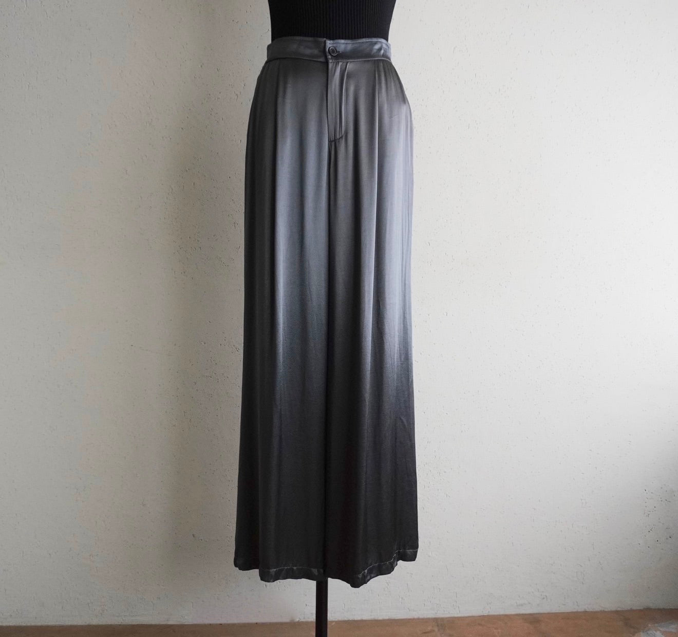 Shiny Wide Pants Made in Italy