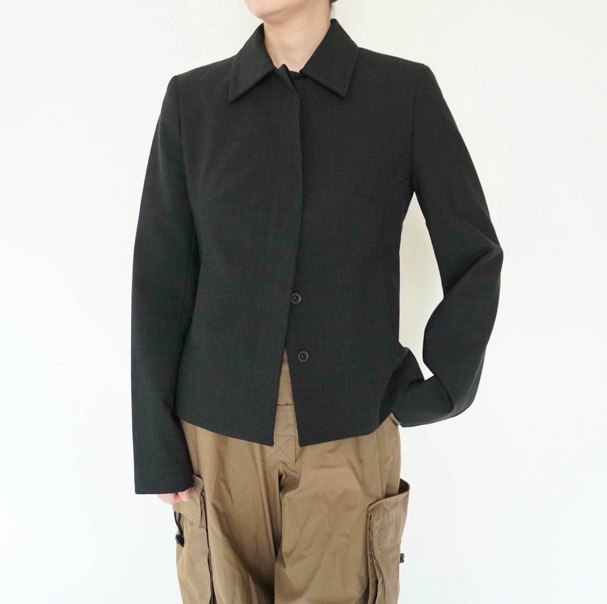 90s EURO  C.Gray Jacket
