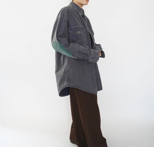 90s Two Tone Cotton Shirt