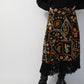 80s Fringe Design Skirt Made in Italy