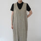 90s FLAX by jeanne engelhart Linen Dress