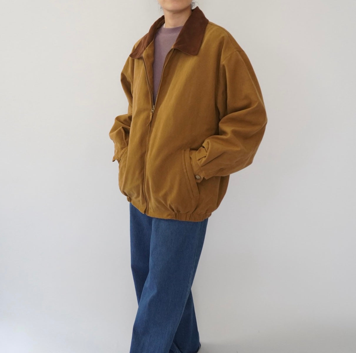 90s Light Brown Jacket